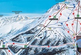 St. Jakob ski map